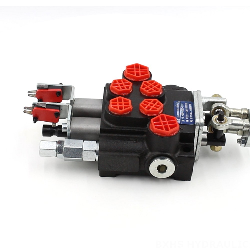 Next-Generation P40 Micro Switch Joystick 2 Spool Monoblock Directional Valve: Driving Hydraulic Advancements image